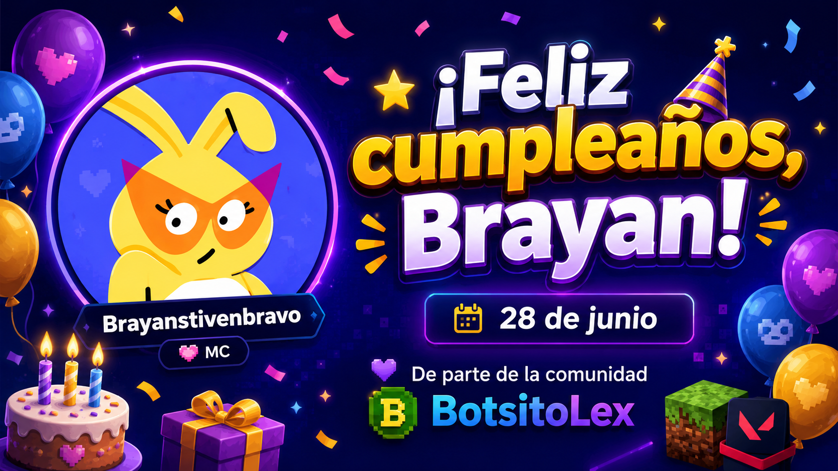 Cumpleaños en la Comunidad