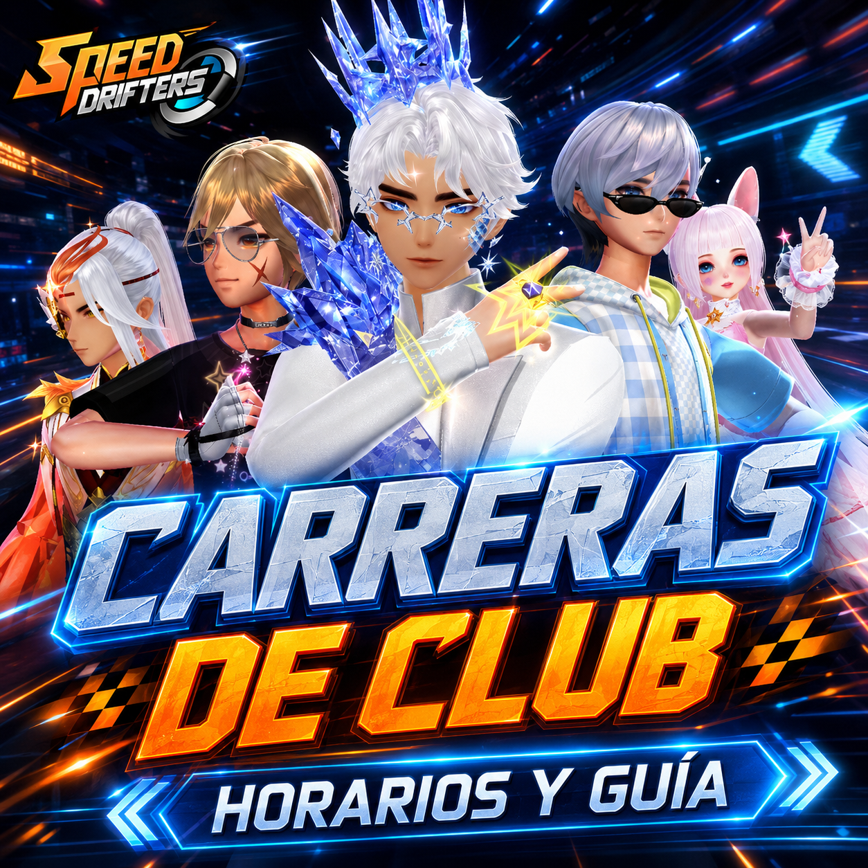 Horarios de las Carreras de Club - Speed Drifters