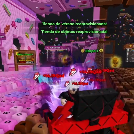 🚨 Admin Abuse del domingo en Escapa del Teclado: Golden Hook, doble Candy Dominus y una Summer Shop que se niega a morir